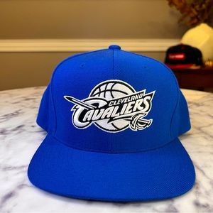 Mitchell & Ness Cleveland Cavaliers Royal Blue Adjustable SnapBack Hat